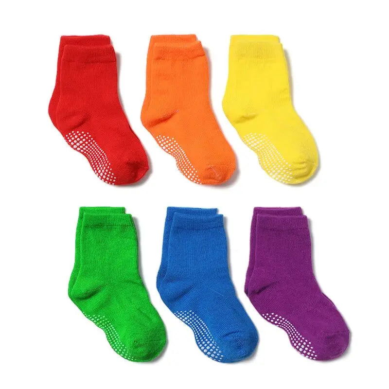 Chaussette Antidérapante Bébé en Coton