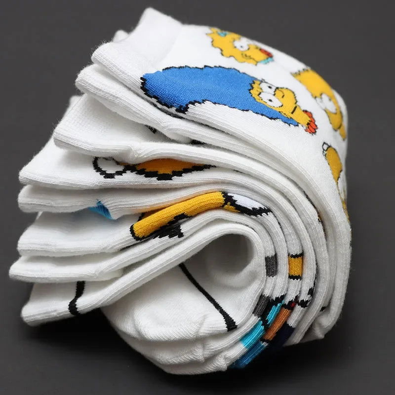 Chaussette Bart Simpson en Coton