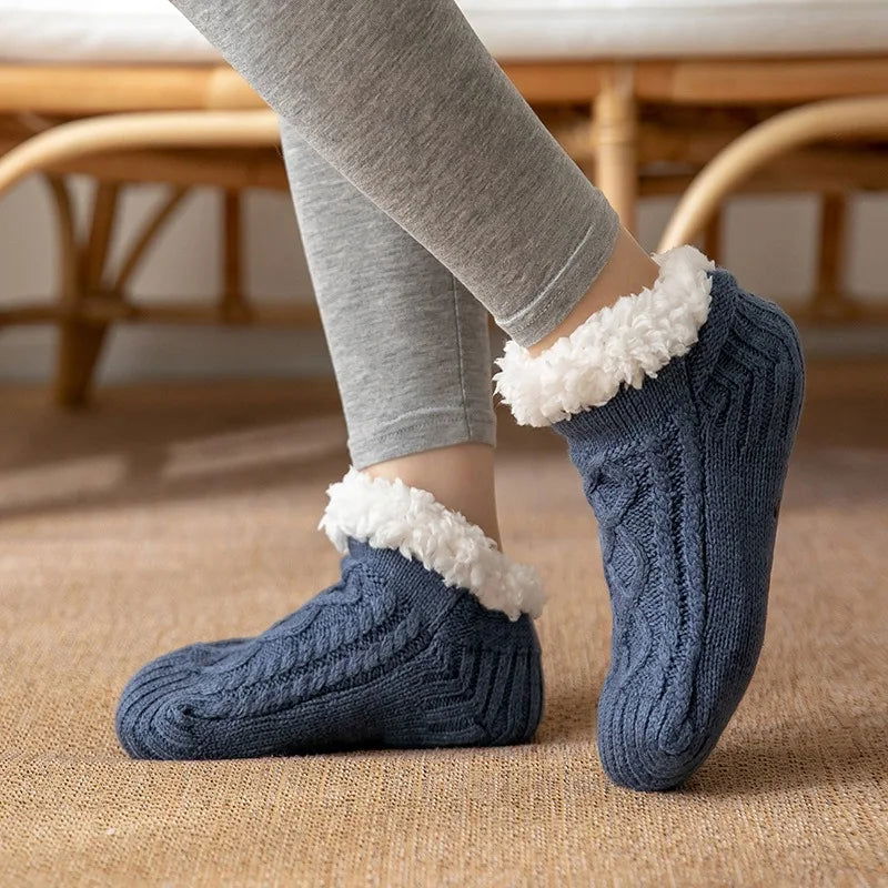 Chaussette Chausson en Coton Épais
