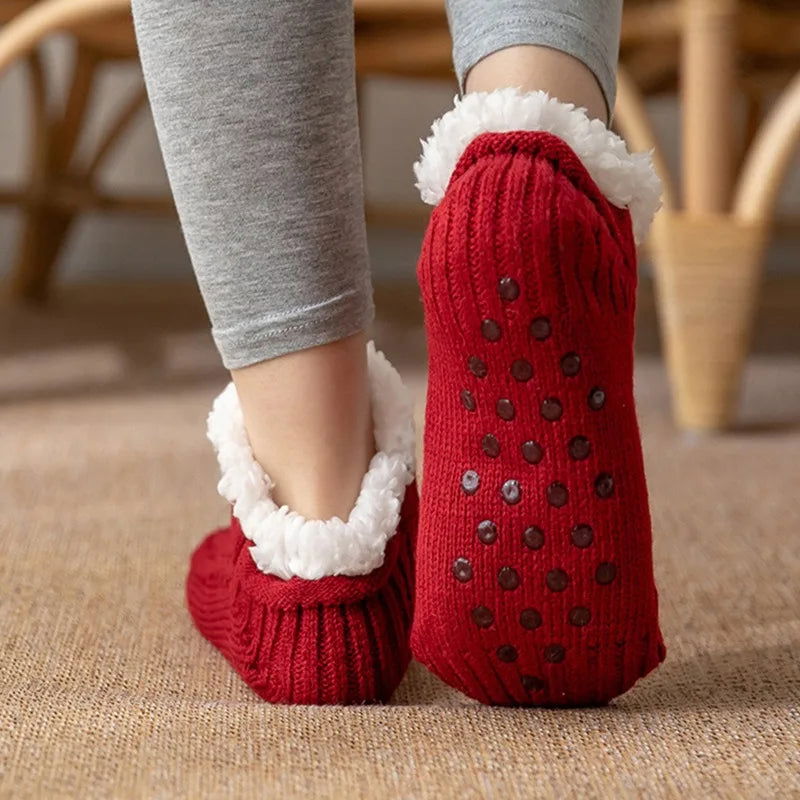 Chaussette Chausson en Coton Épais