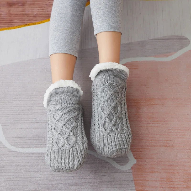 Chaussette Chausson en Coton Épais