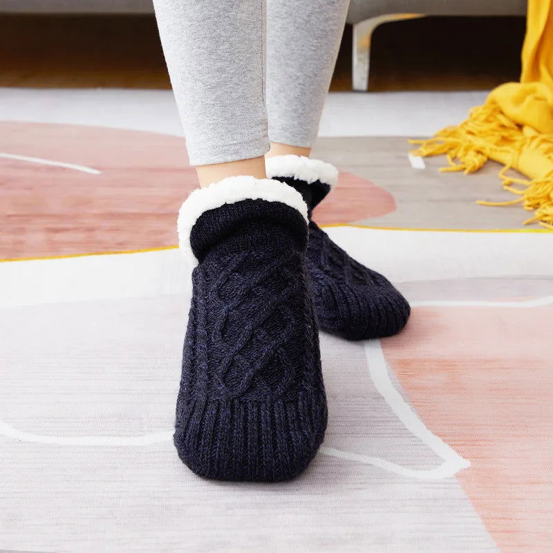 Chaussette Chausson en Coton Épais