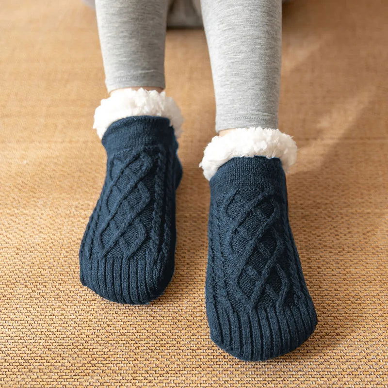 Chaussette Chausson en Coton Épais