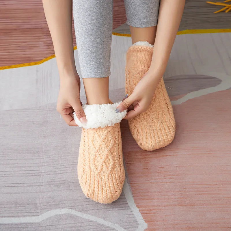 Chaussette Chausson en Coton Épais
