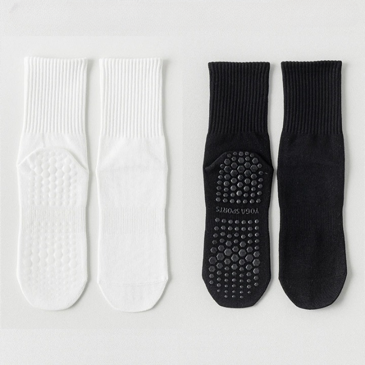 Chaussette Femme Haute Antidérapante Pack 4