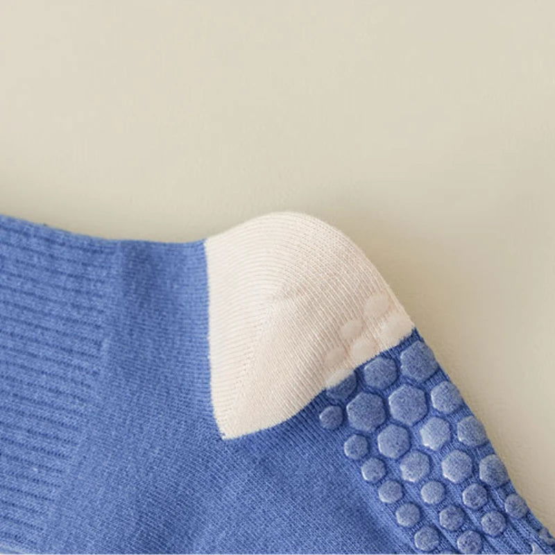 Chaussette Haute Antidérapante en Coton