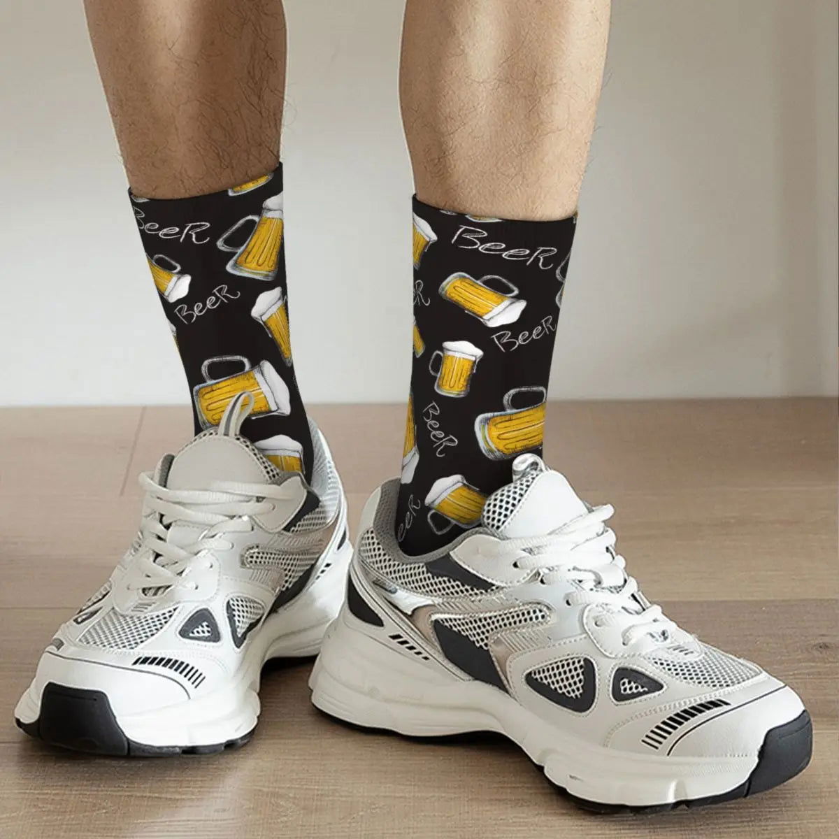 Chaussette Motifs Bière