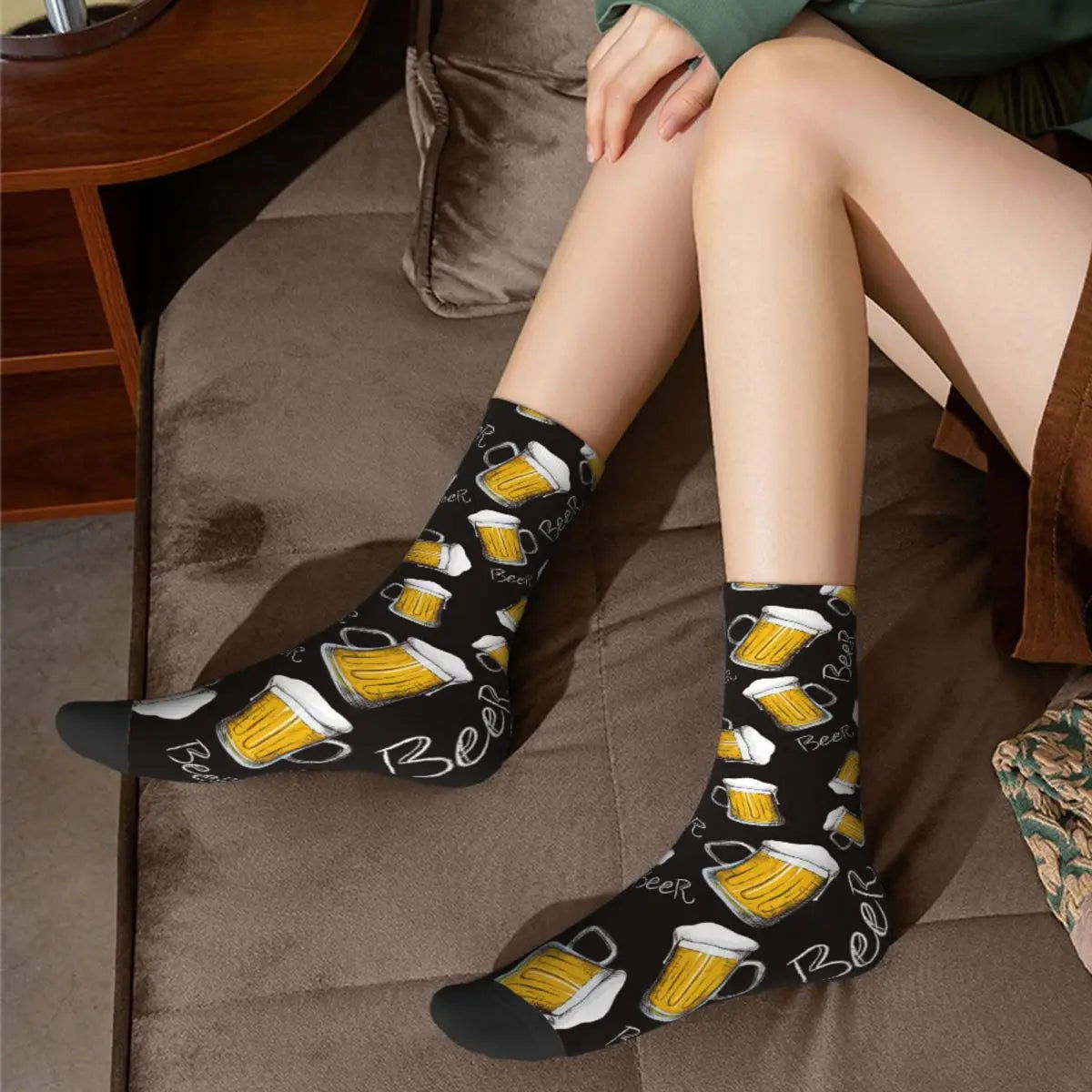 Chaussette Motifs Bière