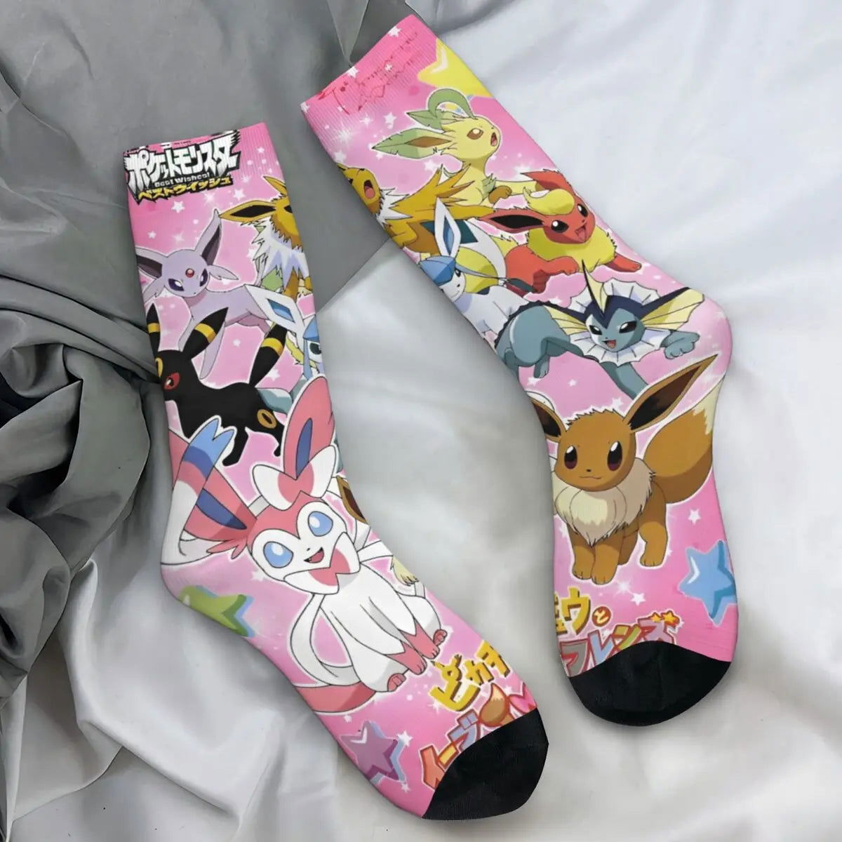 Chaussette Rose Pokémon