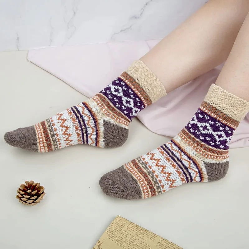 Chaussette Tricot pour Femme