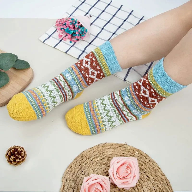Chaussette Tricot pour Femme