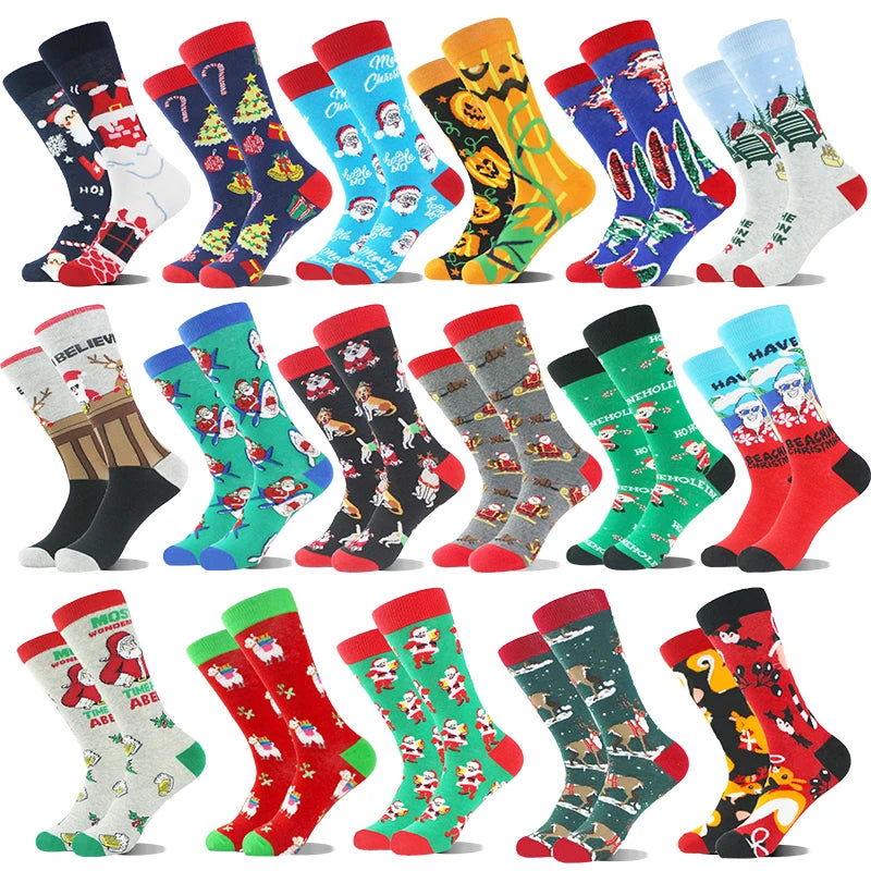 Chaussette Verte Père Noël