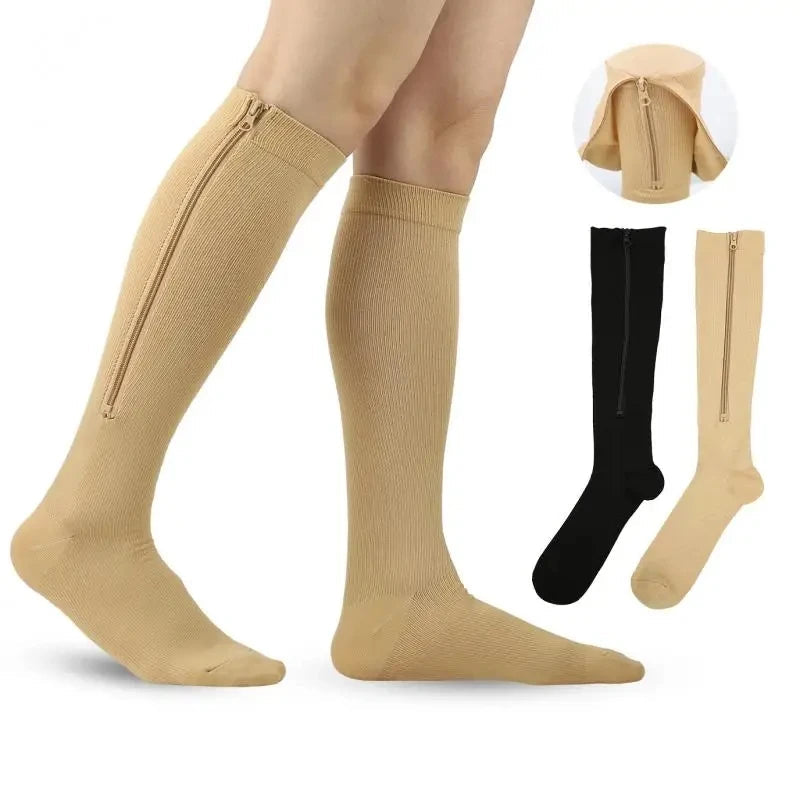 Chaussette de Contention à Haute Élasticité