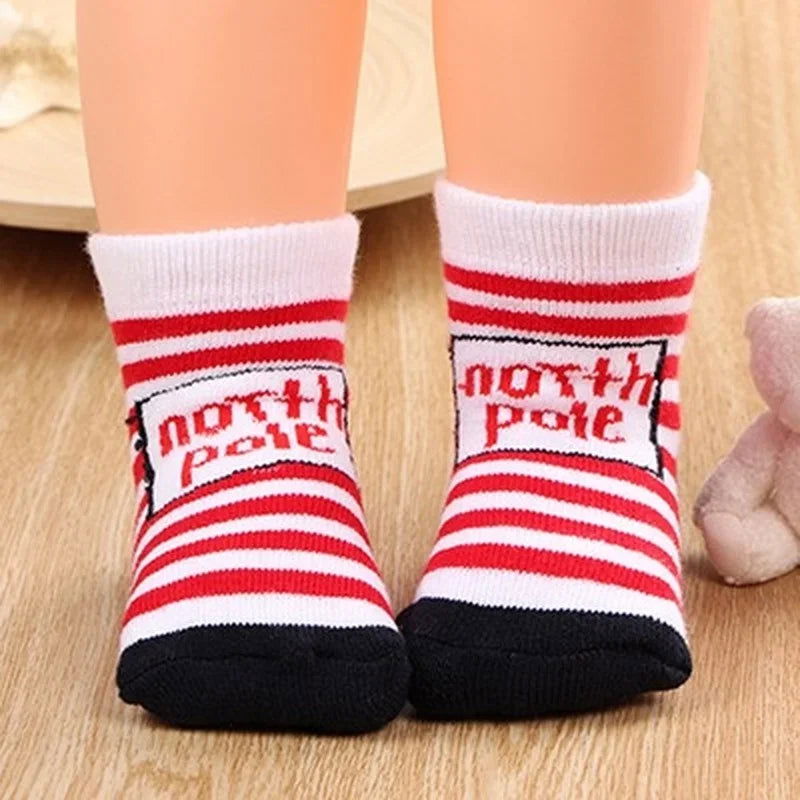 Chaussette de Noël pour Bébé Pole Nord