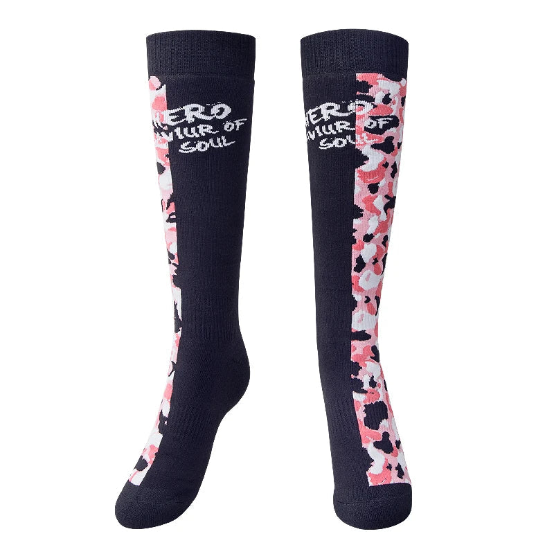 Chaussette de Ski Épaisses en Coton