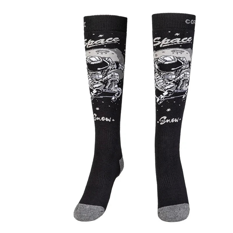 Chaussette de Ski Épaisses en Coton