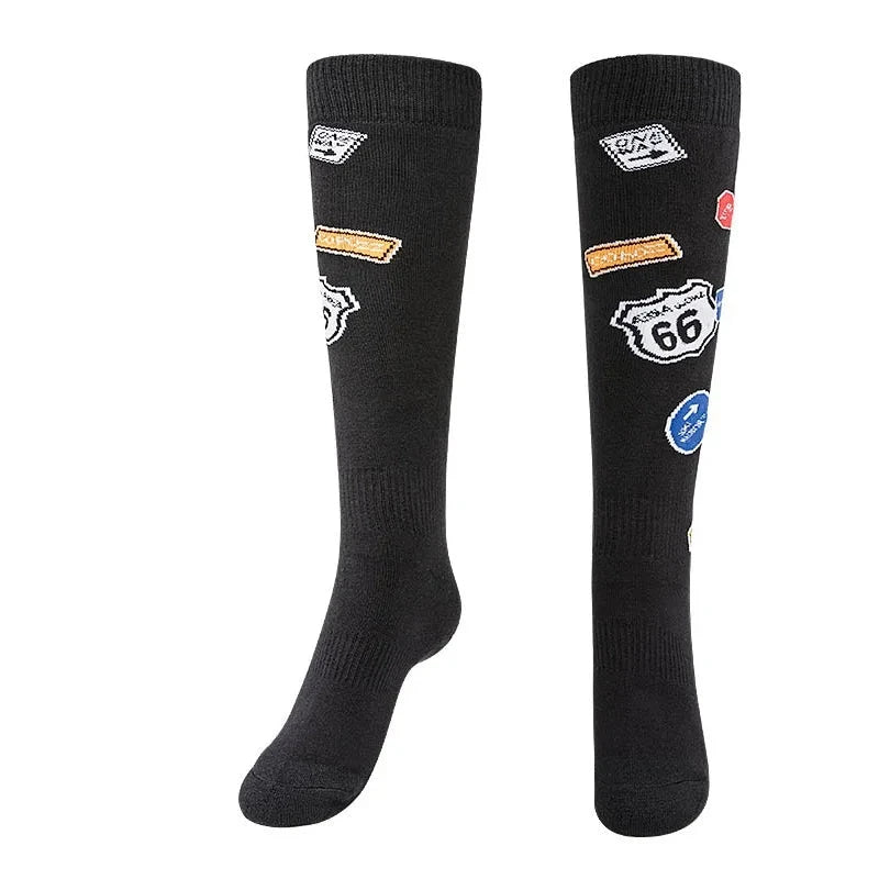 Chaussette de Ski Épaisses en Coton