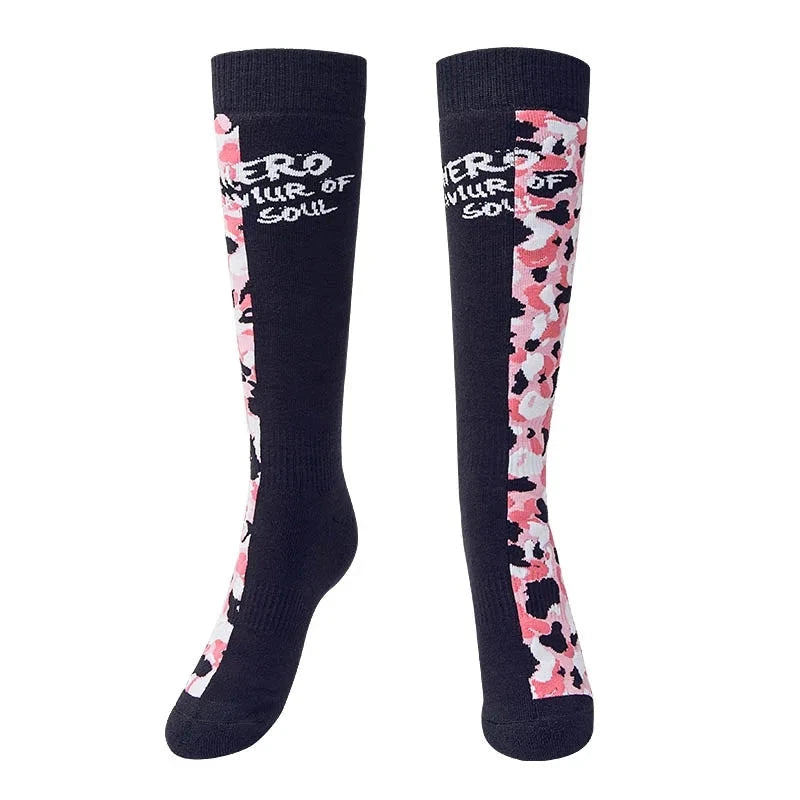 Chaussette de Ski Épaisses en Coton