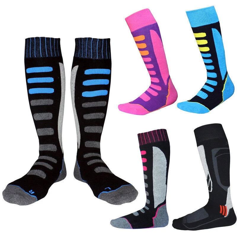 Chaussette de Ski Thermiques en Coton
