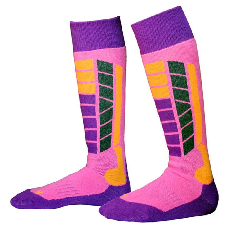 Chaussette de Ski Thermiques en Coton