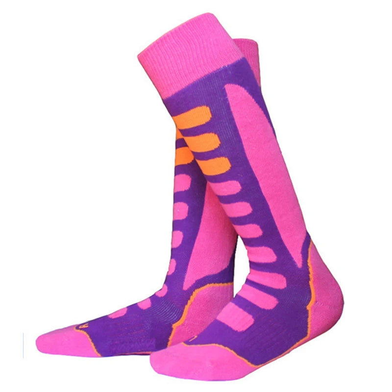 Chaussette de Ski Thermiques en Coton