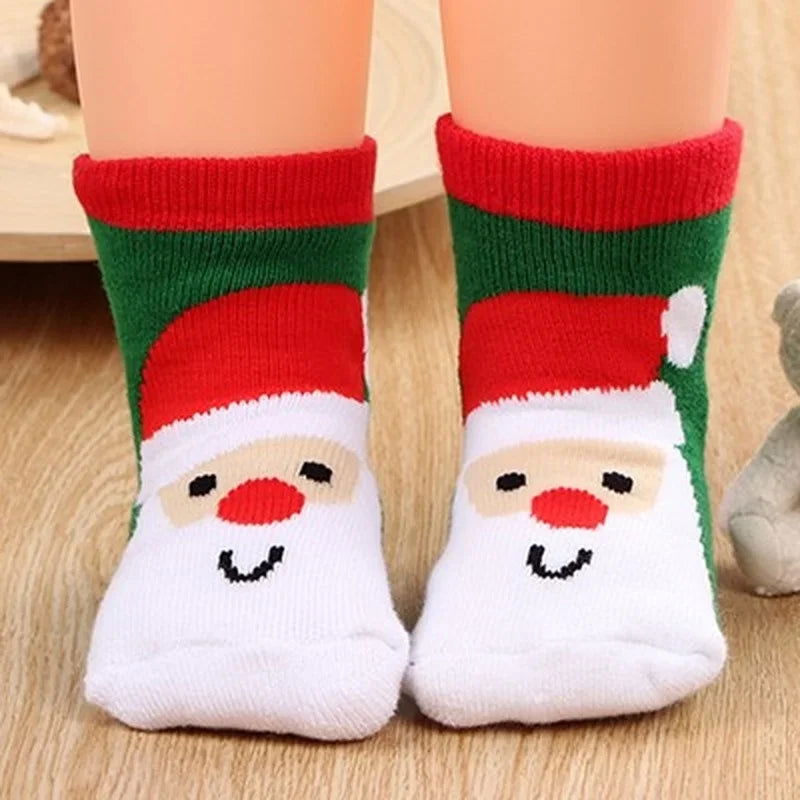 Chaussette pour Bébé Père Noël