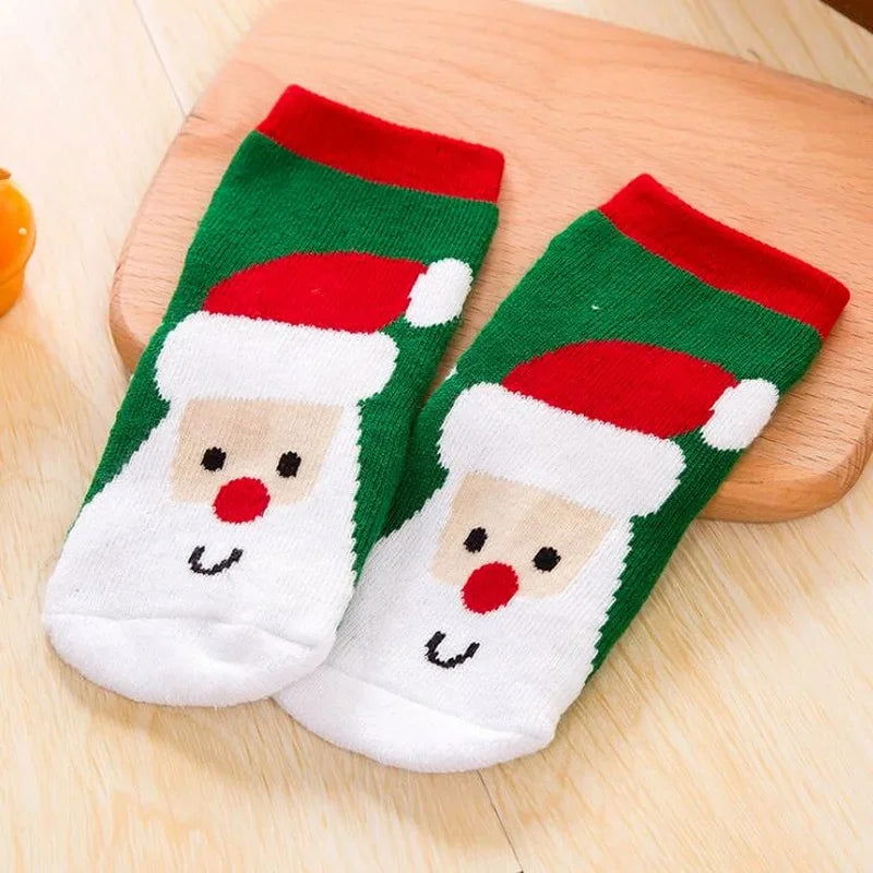 Chaussette pour Bébé Père Noël