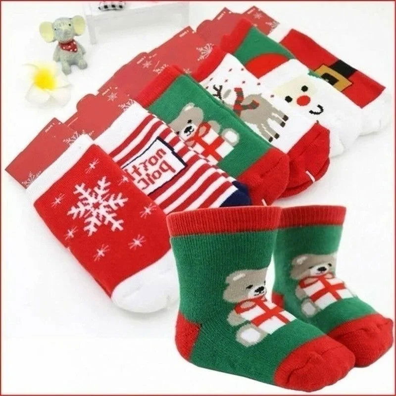 Chaussette pour Bébé Père Noël