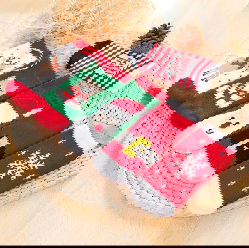 Chaussette pour Bébé Père Noël