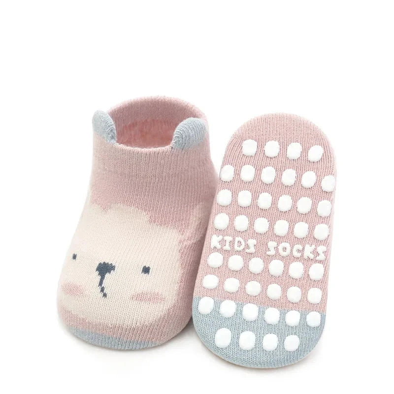 Chaussettes Antidérapantes Bébé Animaux