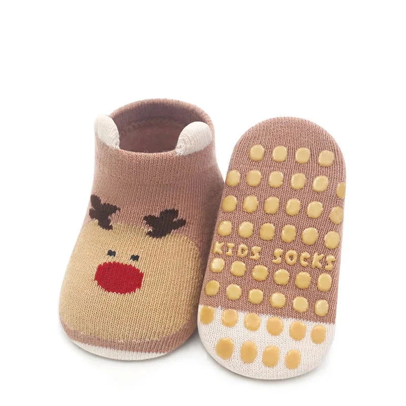 Chaussettes Antidérapantes Bébé Animaux