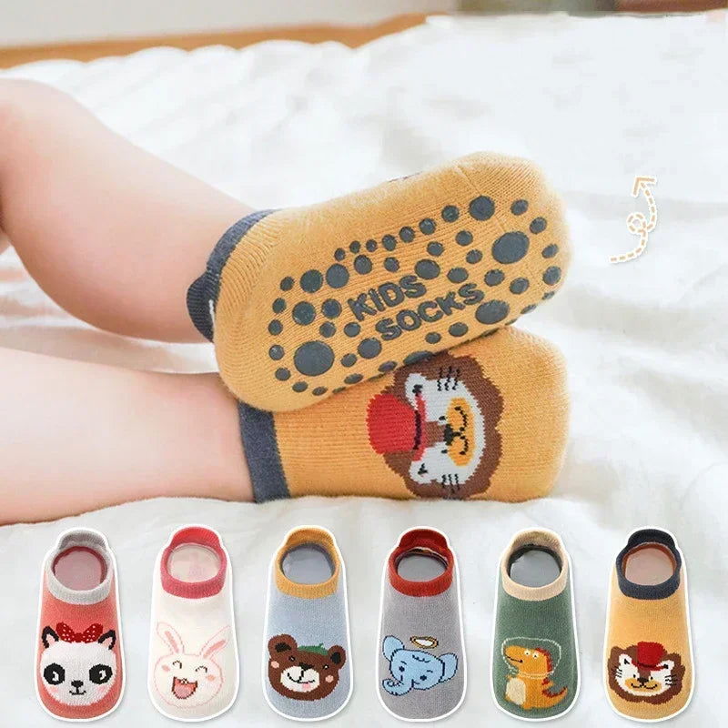 Chaussettes Antidérapantes Bébé Motif Animal