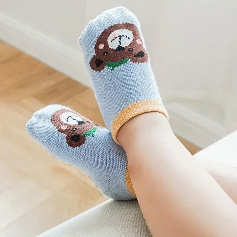Chaussettes Antidérapantes Bébé Motif Animal