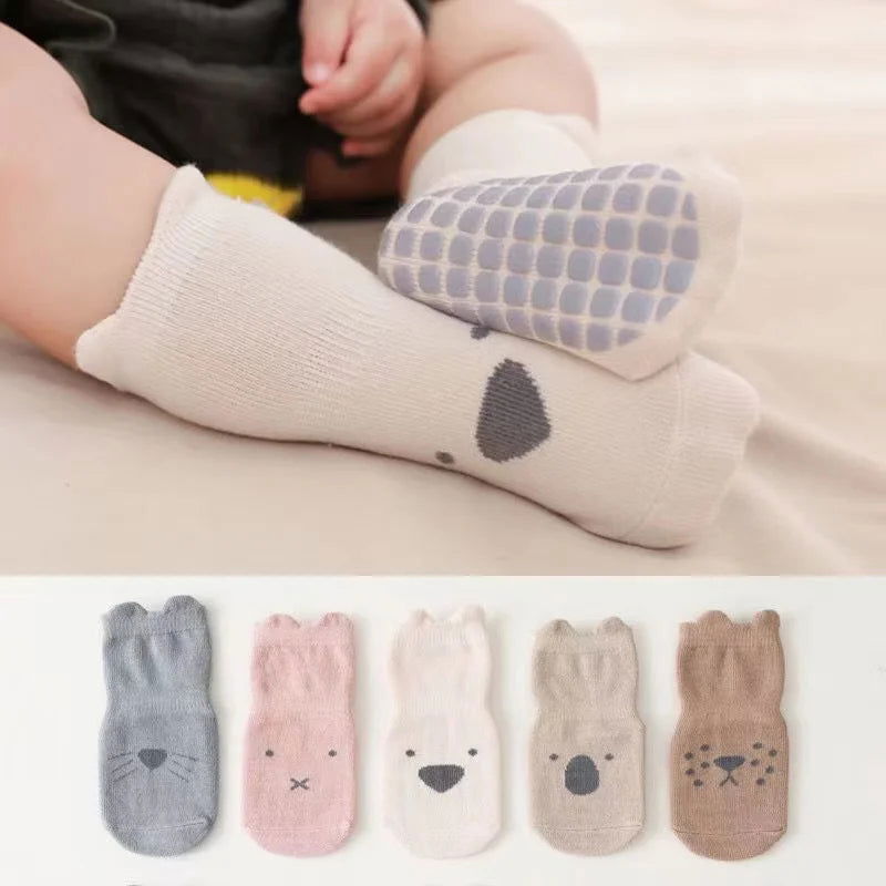 Chaussettes Antidérapantes Bébé Pack 3