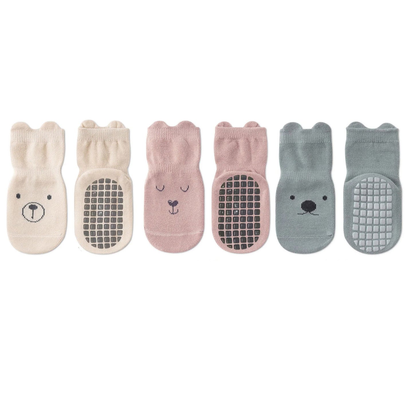 Chaussettes Antidérapantes pour Bébé Fille
