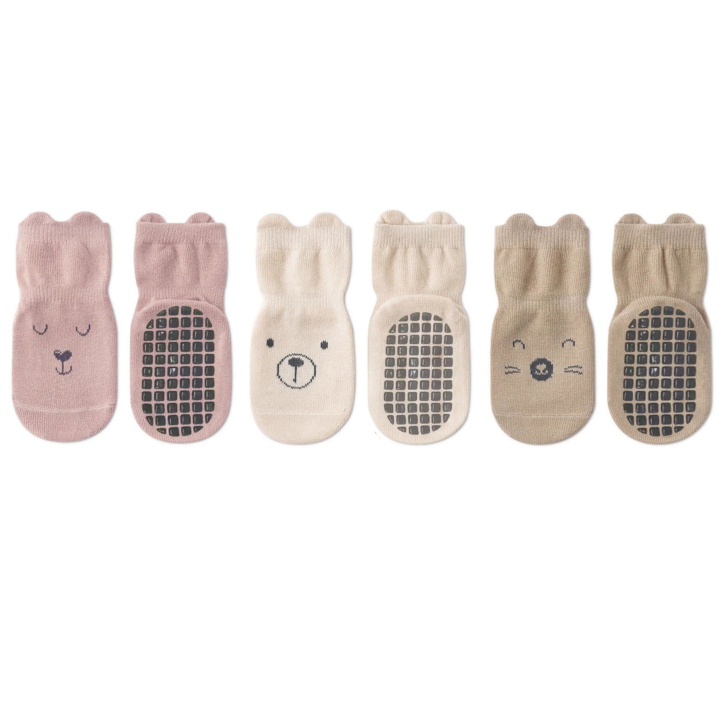 Chaussettes Antidérapantes pour Bébé Fille