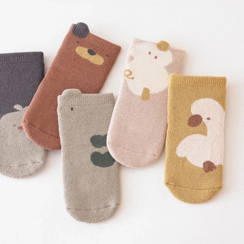 Chaussettes Antidérapantes pour Bébé Garçon et Fille