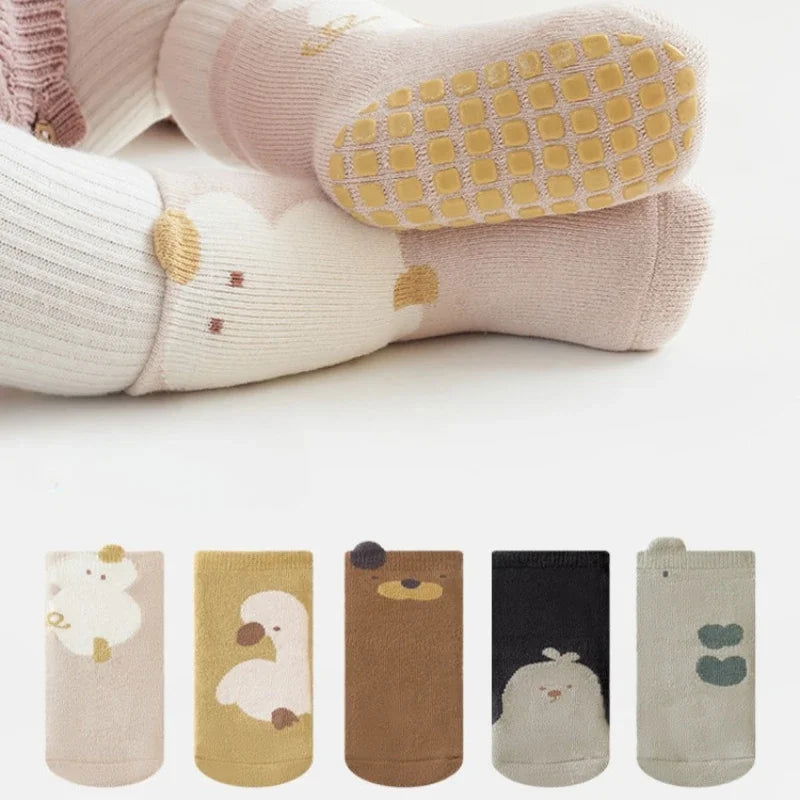 Chaussettes Antidérapantes pour Bébé Garçon et Fille