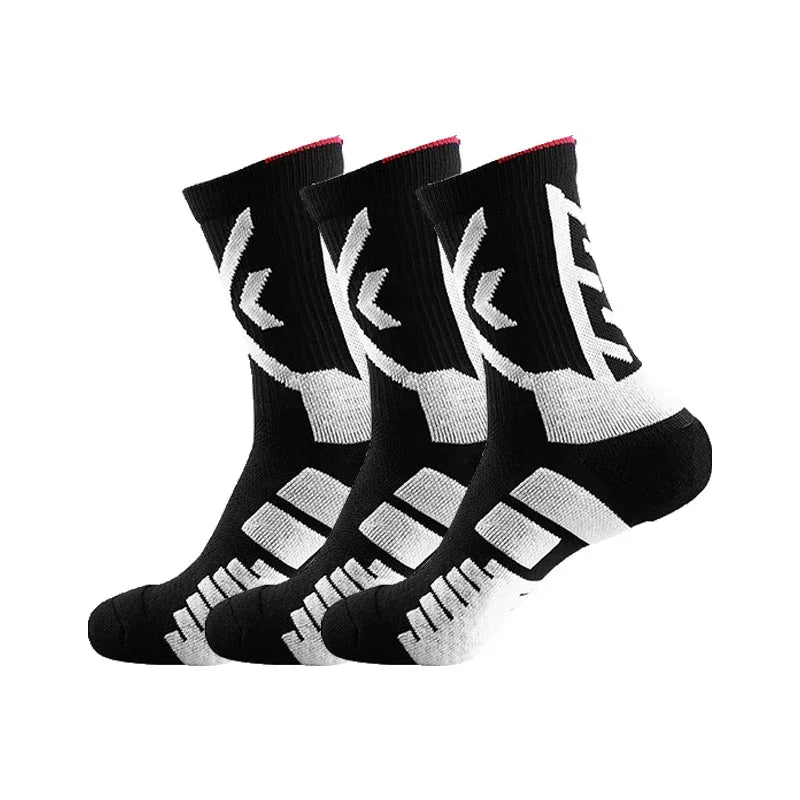 Chaussettes Basket pour Homme Pack 3