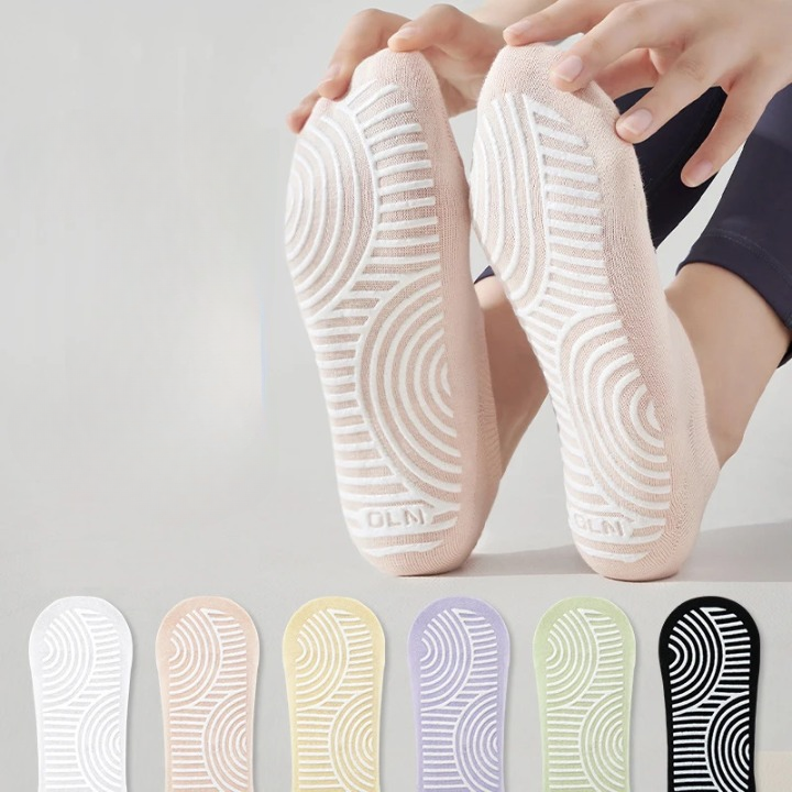 Chaussettes Basses Antidérapantes Pack 3