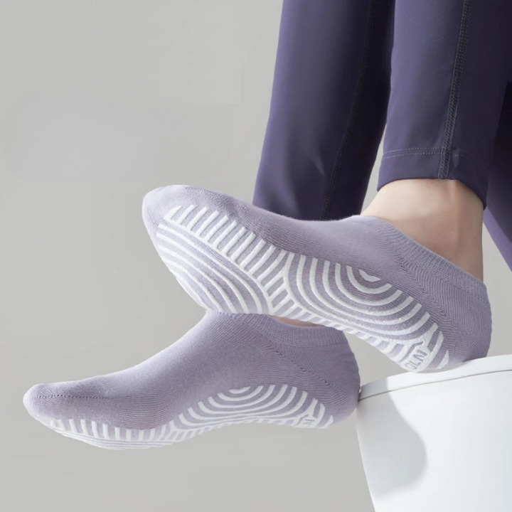 Chaussettes Basses Antidérapantes Pack 3