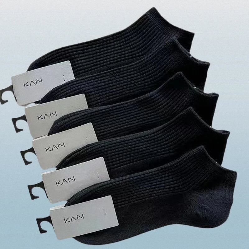 Chaussettes Basses Noires Pack 10