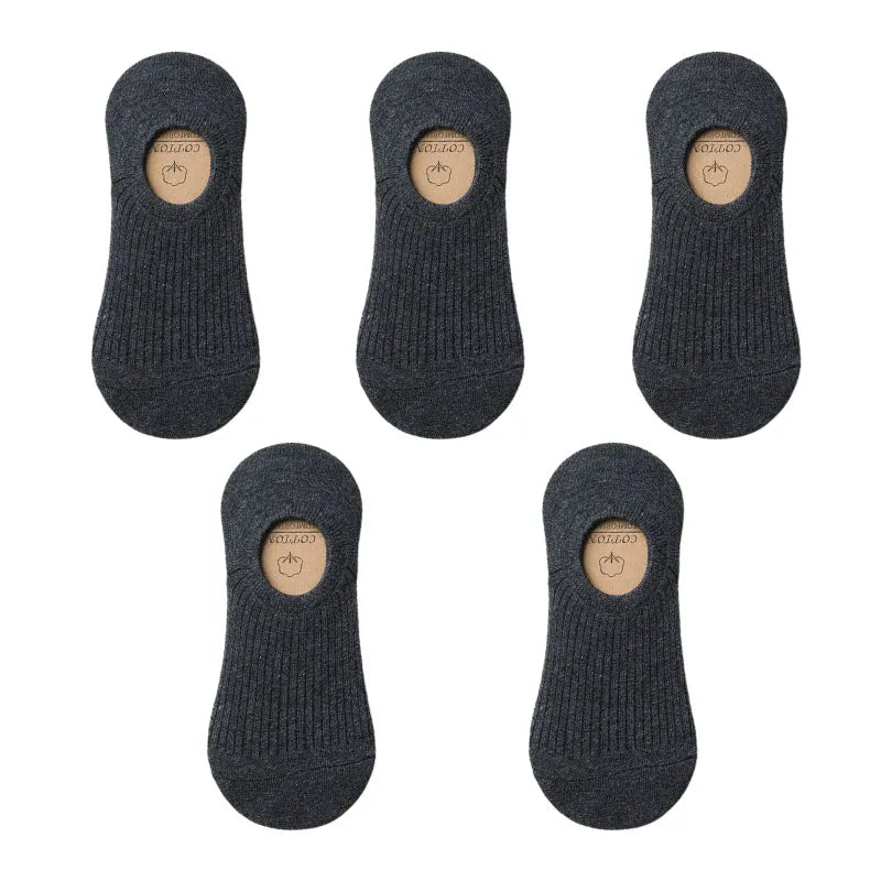 Chaussettes Basses en Coton Pack 5