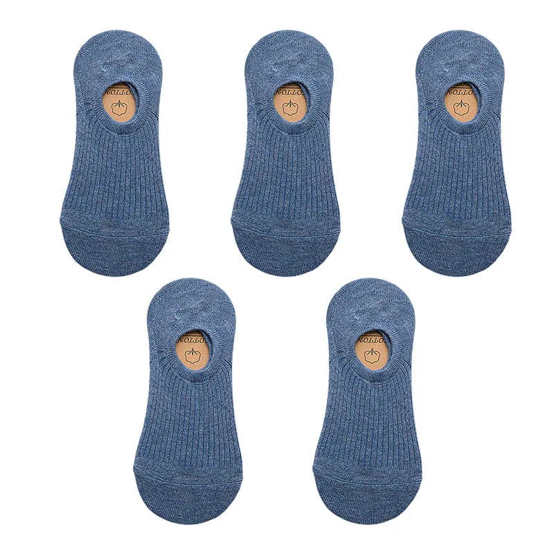 Chaussettes Basses en Coton Pack 5