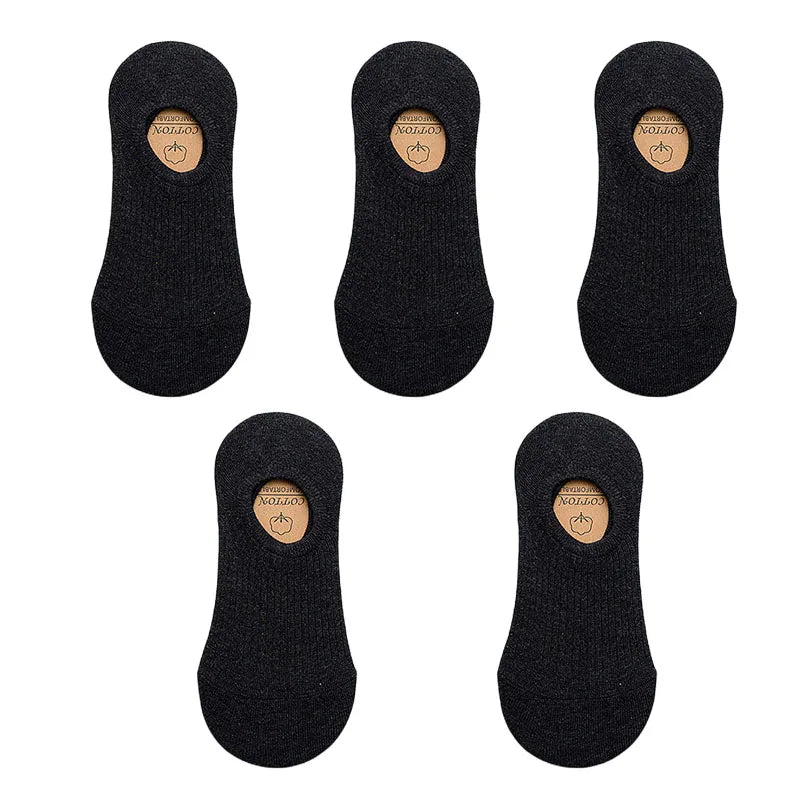 Chaussettes Basses en Coton Pack 5