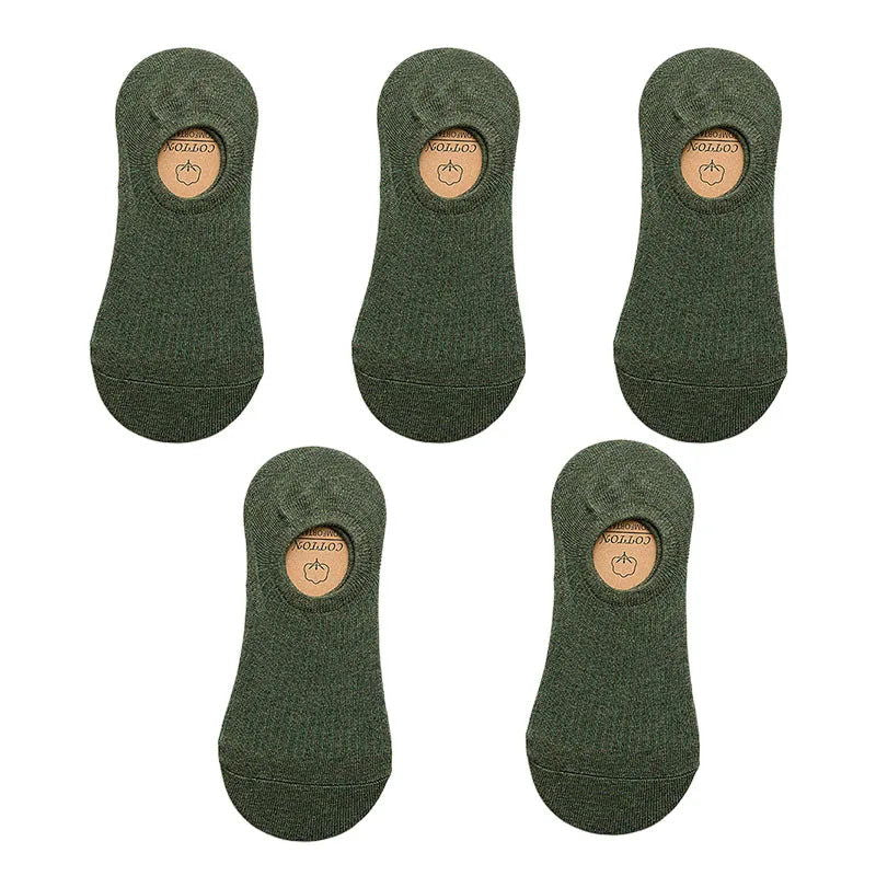 Chaussettes Basses en Coton Pack 5