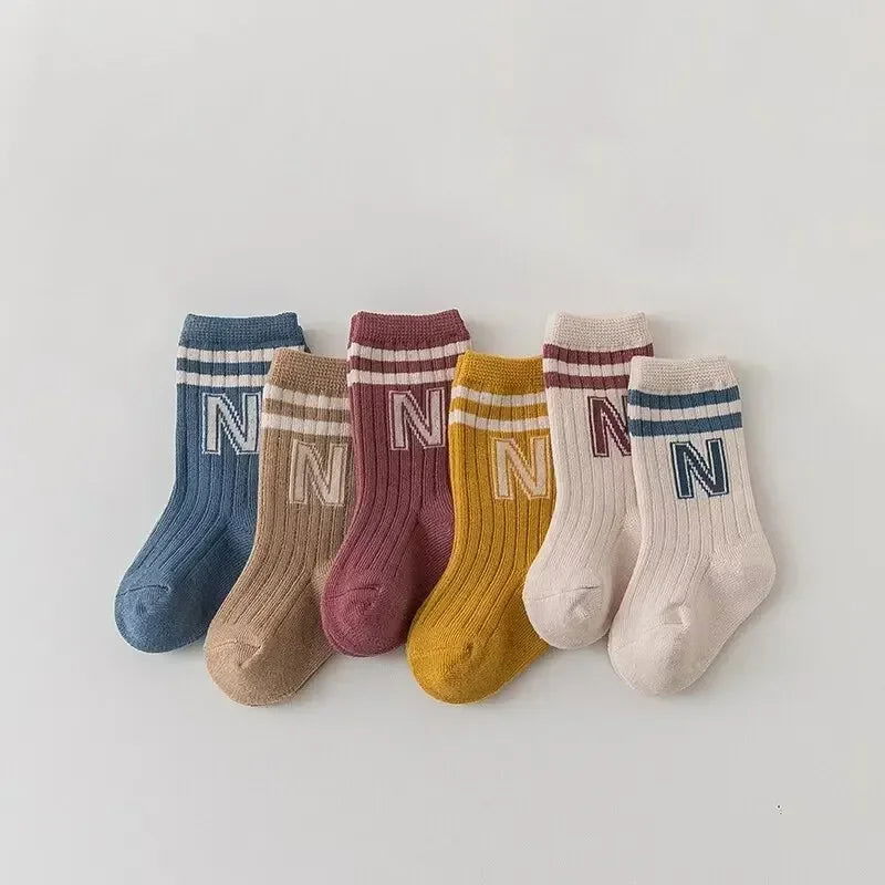 Chaussettes Bébé à Rayures Pack 3