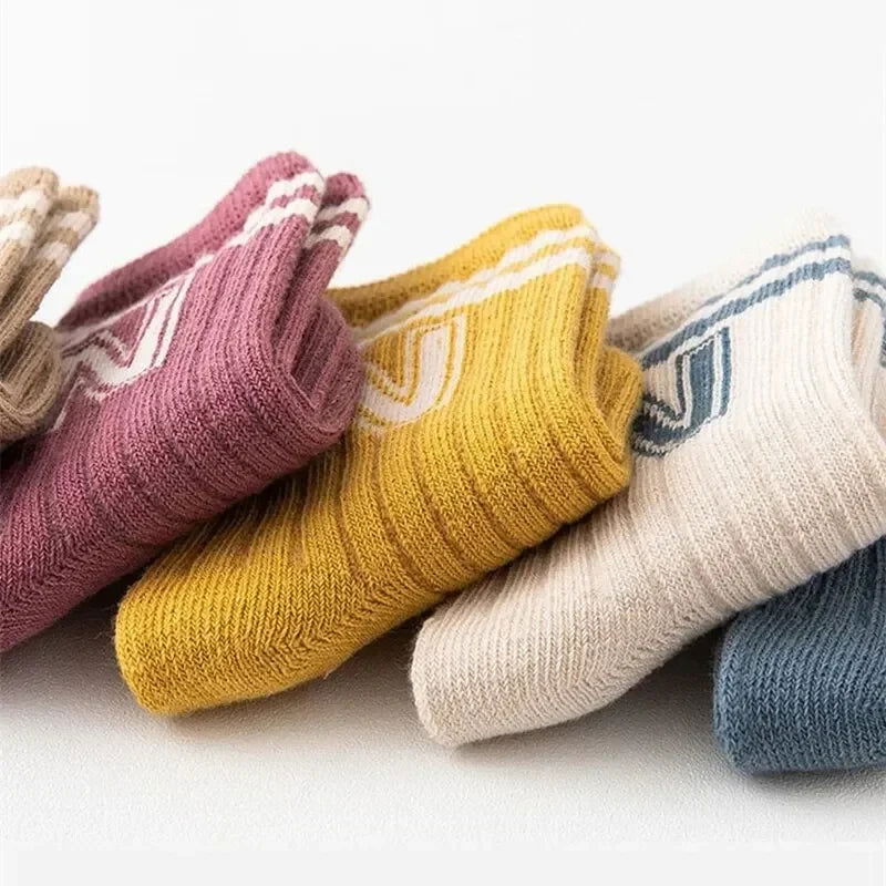 Chaussettes Bébé à Rayures Pack 3
