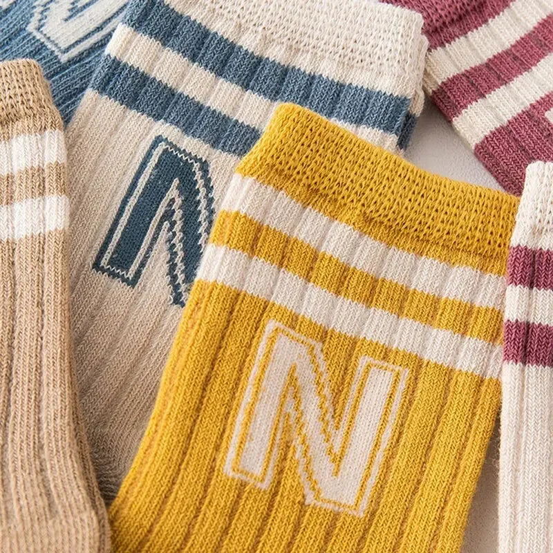 Chaussettes Bébé à Rayures Pack 3