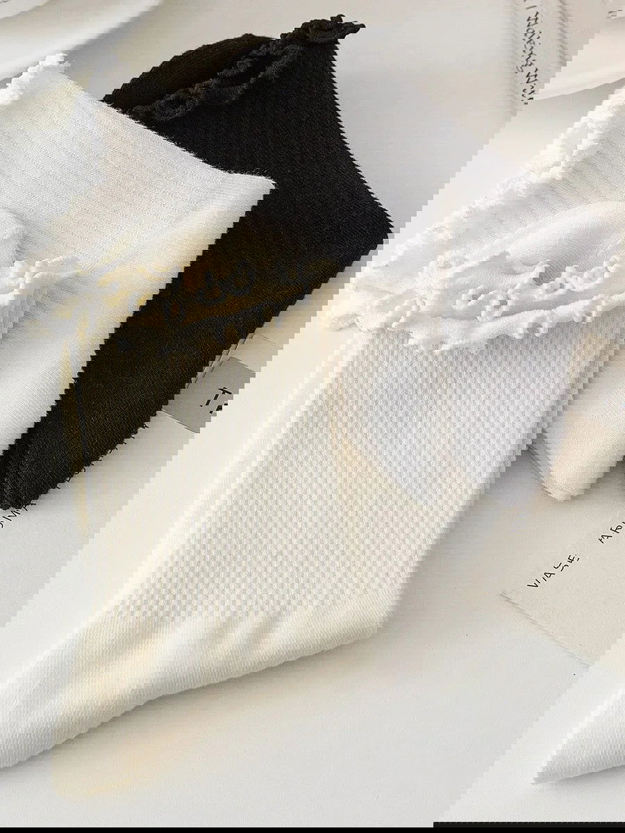 Chaussettes Blanches Pack 3